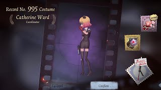 Identity V  SHE GETS A NEW SKIN AT EVERY CROSSOVER  Coordinator “Catherine Ward” AoD Gameplay [upl. by Ealasaid]