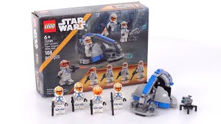 LEGO Star Wars 332nd Ahsokas Clone Trooper Battle Pack review  What about the OTHER inaccuracy [upl. by Marucci609]