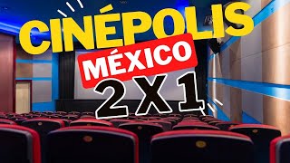 🎖 PROMOCIÓN CINÉPOLIS al 2x1 Boletos Dulcería Frappés y COMBOS al 2x1 [upl. by Honorine]