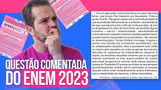 QUESTÃO ENEM 2023  Cadê o efeito desconcertante desse gato preto [upl. by Maura701]