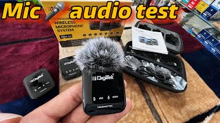 iphone mic vs external mic  digitek dwm 101 technicalsiddharth2942 l [upl. by Atselec]