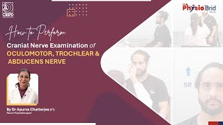 Cranial Nerve Examination  Oculomotor Trochlear and Abducens Nerve [upl. by Eelan]