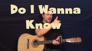 Do I Wanna Know Arctic Monkeys Guitar Lesson How to Play Tutorial Licks TAB [upl. by Wsan]