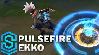 Pulsefire Ekko Skin Spotlight  PreRelease  League of Legends [upl. by Estevan139]