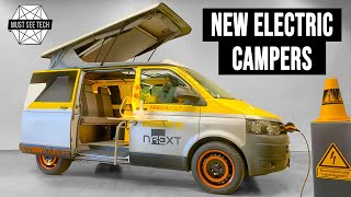 NEW AllElectric Campervans What if Camping Future Is Indeed Zero Emission [upl. by Piggy]