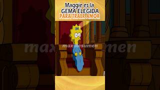 Marge Se queda Ciega al Ver un eclipse solar sin protección Mientras Maggie es la Gema elegida [upl. by Semmes]