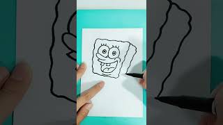 Comment dessiner BOB LÉPONGE facilement dessin [upl. by Drofiar]