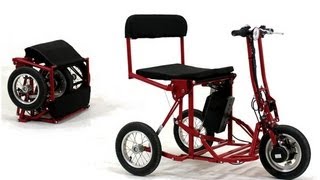 Di Blasi R30 Folding Electric Tricycle  Mobility Scooter Demo [upl. by Rillings624]