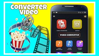 Como Converter Vídeo para MP4 No Celular app Vídeo Conversor Compressor MP4 3GP MKV MOVAVI [upl. by Sivia]