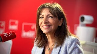 Anne Hidalgo dit son quotsoulagement de ne pas avoir de Premier ministre dextrême droitequot pour les JO [upl. by Viviane101]