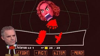 Jordan Peterson vs Cathy Newman Interview but its an Undertale Custom Boss Battle [upl. by Anes]