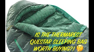 Thermarest  Thermarest Questar sleeping bag Review 2020 [upl. by Guenzi]