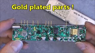 Racal RT349 military radio teardown [upl. by Retsim566]