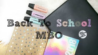 Shoplog  Back to school Mbo studie wat heb je nodig [upl. by Aihsened]