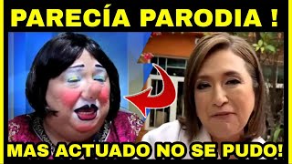 Parecía Parodia Xochitl Entrevista a Familia Más Actuado no Pudo Ser [upl. by Atnauq236]