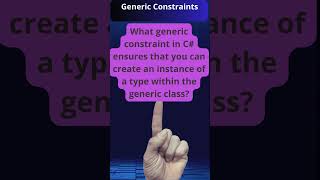 Using the new Generic Constraint in C [upl. by Goodman]