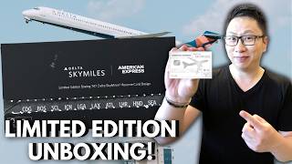 Amex Delta Reserve Better Than the Amex Platinum Delta Reserve B747 Card Unboxing [upl. by Wilber]