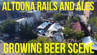 Downtown Altoona Rails and Ales Heritage Plaza Craft Beer Festival [upl. by Floridia]