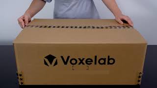 Official Unboxing Voxelab AquilaX2 FDM 3D printer [upl. by Amaty]