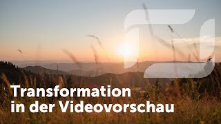 Einfachere Videotransformation mit Vorschau [upl. by Tanitansy]