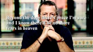 Eric Clapton  Tears In Heaven Lyrics [upl. by Enneyehc]