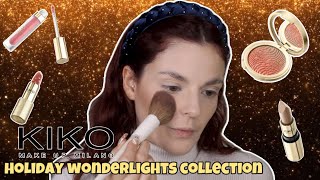 HOLIDAY WONDERLIGHTS CHRISTMAS COLLECTION BY KIKO MILANO✨🖤 [upl. by Saunder]