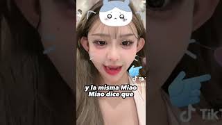 MIAO MIAO 😰 La Influencer Cute y Cringe de TIKTOK shorts [upl. by Cardinal]