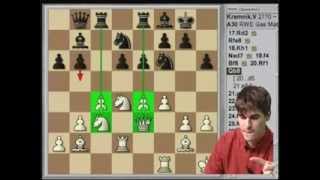 Kramnik vs Leko 2001  échecs partie commentée [upl. by Adekan]