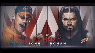 WWE No Mercy 2017  John Cena vs Roman Reigns Promo [upl. by Sirmons]