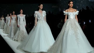 Vestal Bridal Spring 2023  Barcelona Bridal Fashion Week [upl. by Ahsinom737]