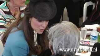 Royal visit to the Normandy Veterans in Arromanches [upl. by Ranite]