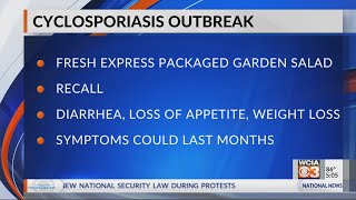 Cyclosporiasis outbreak [upl. by Nosduh]