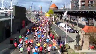 Hamburg Marathon 2016 im Zeitraffer [upl. by Longan57]