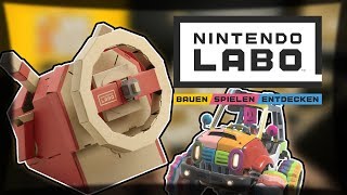 Ich baue das Lenkrad aus LABO und spiele damit • Nintendo Labo [upl. by Scoles609]