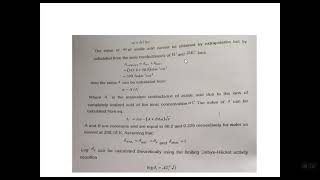 Ionization constant of acetic acid by using electric conductance [upl. by Aiuqal]