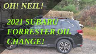 How To Change Oil  2014 Subaru Forester Back to the Basics Series [upl. by Lazare797]