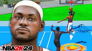 2003 LEBRON JAMES BUILD is a DEMIGOD in NBA 2K24 [upl. by Meredeth]