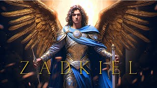 Archangel Zadkiel Meditation Music Transmute Negativity amp Embrace Mercy [upl. by Nosneb]