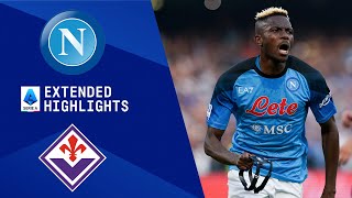 Napoli vs Fiorentina Extended Highlights  Serie A  CBS Sports Golazo [upl. by Greenwell]