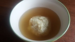 Make matzo ball soup using saltine crackers prerapture cooking [upl. by Ylreveb]