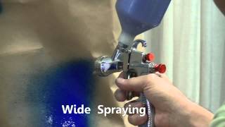 SPRAYIT SP33000 LVLP Gravity Feed Spray Gun [upl. by Thorndike839]