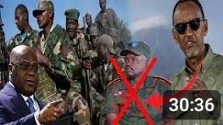 ENCORE UN TRAÎTRE GÉNÉRAL ESPION DÉVOILÉ KATANGA RÉBELLION GRAVE À DILOLO FATSHI SURPREND USA [upl. by Aylmar]