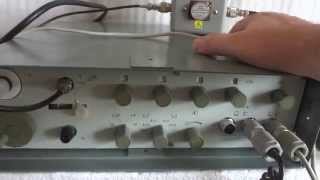 SEG15D HF SSB Stasi transceiver made by RFTin former East Germany [upl. by Avlis341]