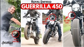 Royal Enfield Guerrilla 450 Colours Features Price amp Launch Update [upl. by Onileba]