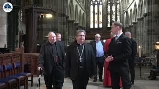 Visit to Paisley Abbey by the Papal Nuncio [upl. by Perpetua338]