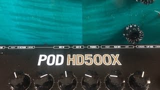 Line 6 POD HD500X Eric Johnson Clean Patch [upl. by Asteria]