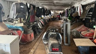 100 Vintage Snowmobile Barn Find [upl. by Einahpats]