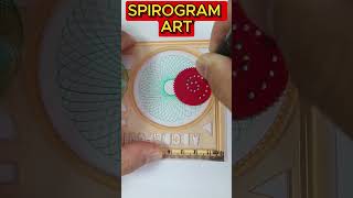 Spirograph Art  Menggambar Spirograph  Penggaris relaxation diy art spirographasmr [upl. by Ynnoj]