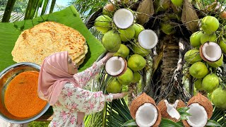 KELAPA DI MASAK MACAM NI SANGAT SEDAP  PEKNGA  LEMPENG KELAPA Sarapan pagi orang UTARA [upl. by Navets]