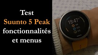 Test Suunto 5 Peak  nouveau format plus compact [upl. by Enixam]